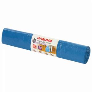 Пакет д/мусора  60л ЛАЙМА 20шт/уп.30 мкм, ...